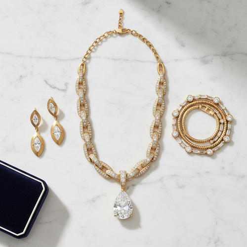Jewellery Collection Flatlay